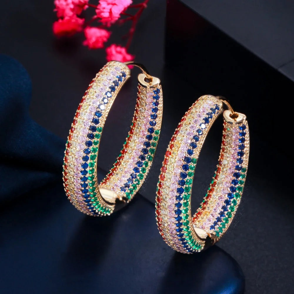 Bella hoop earring