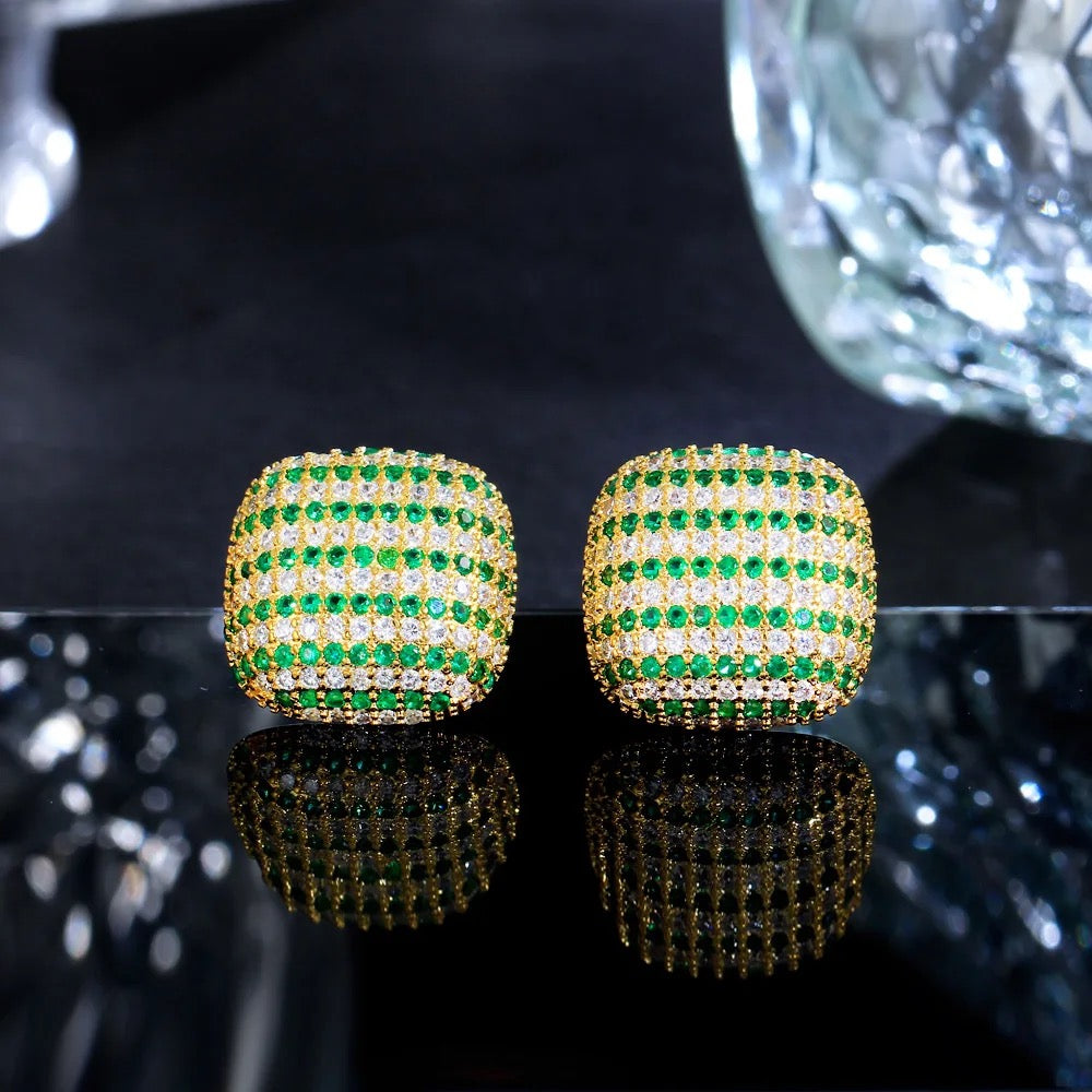 Cuff links Stud earring