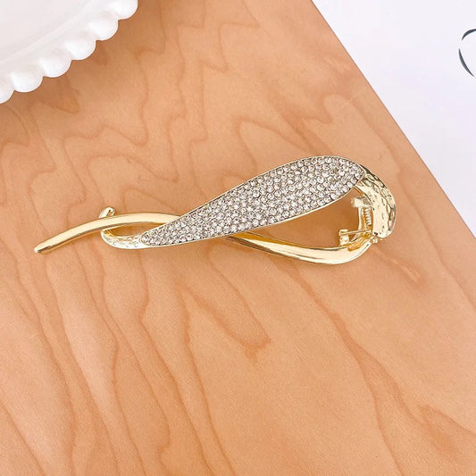 Diamond hair clip