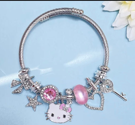 Hello kitty charm bracelet